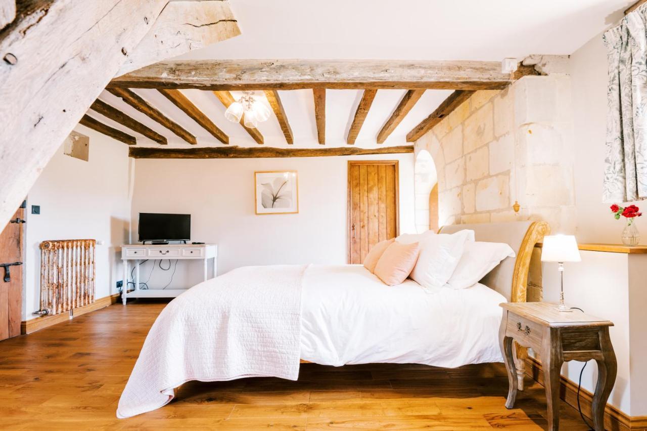 Manoir De Jouralem Bed & Breakfast Blaison Bagian luar foto