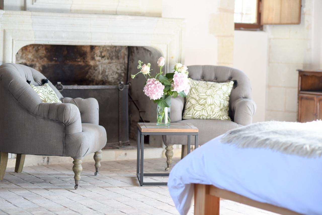 Manoir De Jouralem Bed & Breakfast Blaison Bagian luar foto